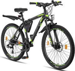 Licorne Bike Effect Premium Mountainbike Aluminium Discbremse Jungen Mädchen 21 Gang