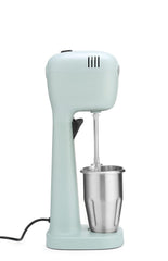 HENDI Milchshake Maker, Inkl. 2 Mixbechers (Edelstahl und Polykarbonat) und 4 austauschbaren Rührwerken, Drink mixer, Frappés, Getränkemixer, 230V/400W, 170x196x(H)490mm, Karamell