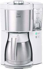 Melitta Look Perfection - Filterkaffeemaschine - mit Thermokanne - Tropfstopp - 10 Tassen - Schwarz (1025-16)