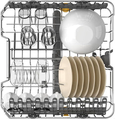 Bauknecht B7F HP43 XA Freistehender Geschirrspüler/ 60 CM/ 15 Maßgedecke/PowerClean Pro-Effektive Hochdruckdüsen/Natural Dry-Automatische Türoffnung-Bessere Trocknung/Maxi Space-Mehr Innenraum