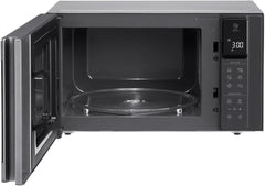 LG MS2595CIS Mikrowelle mit Smart Inverter Technologie, 25 Liter Kapazität, 1000 W, Automatikprogramme, einstellbare Leistungsstufen und EasyClean-Funktion, Silber