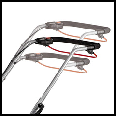 Einhell Akku-Rasenmher GE-CM 18/33 Li Kit Power X-Change (18 V, 33 cm Schnittbreite, bis 200 m, Brushless, 30L Fangkorb, 25-65 mm Schnitthhe, inkl. 4,0 Ah Akku + Ladegert)
