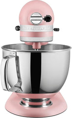 KitchenAid Küchenmaschine I Artisan I Kippbarem Food Processor I Teigknetmaschine mit 5 Zubehör | 2 Schüsseln aus Edelstahl | 4.8 L | Pistaccio