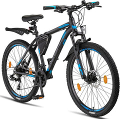 Licorne Bike Effect Premium Mountainbike Aluminium Discbremse Jungen Mädchen 21 Gang