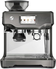 Sage - The Barista Touch - Kaffeemaschine mit automatischem Milchaufschäumer & integriertem Mahlwerk - Touchscreen, abnehmbarer Tamper, 5 Voreinstellungen - Siebträgermaschine - Gebürsteter Edelstahl