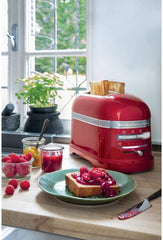 KitchenAid Toaster für 2 Scheiben mit Sandwich-Zange | Artisan | Retro Toast Machine | Verschiedene Funktionen und Bräunungsstufen | Grün