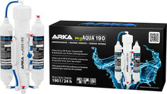 ARKA myAQUA 1900 Umkehrosmoseanlage 1900 L/Tag - Wasserfilter & Enthärtungsanlage, entfernt bis zu 99% Salze, Schadstoffe & Bakterien - Für Aquarien & Haushalt