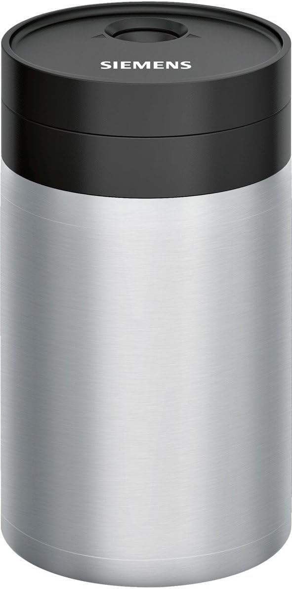 SIEMENS Kaffeevollautomat EQ6 plus s300 TE653501DE, für viele Kaffeespezialitäten, Milch-Aufschäumdüse, Keramikmahlwerk, Doppeltassenfunktion, Antikalk, automatische Dampfreinigung, 1500 W, silber