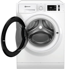 Bauknecht W Active 711 B Waschmaschine-Frontlader/ 7kg/ 1400 U/min/Kraftvolle Fleckentfernung/Dampf Programme/Steam Hygiene mit Antivirus/Steam Refresh/Stopp&Add Funktion/Dynamic Inverter-Motor
