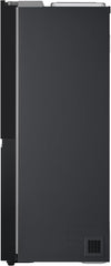 LG GSGV81PYLL Side by Side Kühlschrank, Klasse E, 635 L, Instaview, Kühlschrank mit Gefrierfach, Eis-, Crushed Ice- Wasserspender, Total NoFrost, Smart Inverter Kompressor, Wi-Fi