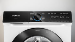 Siemens WM14N223 Waschmaschine iQ300, Frontlader mit 7kg Fassungsvermgen, 1400 UpM, speedPack L, LED-Display,Outdoor-Programm, Wei, 60cm