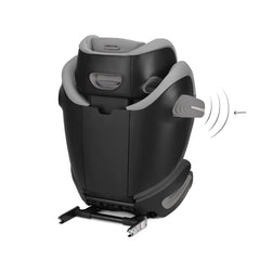 CYBEX Gold Kindersitz Solution S2 i-Fix, Für Autos mit und ohne ISOFIX, 100 - 150 cm, Ab ca. 3 bis 12 Jahre (15 - 50 kg), Lava Grey