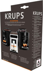 Krups Essential Kaffeevollautomat mit Milchschlauch, 2-Tassen-Funktion, LCD-Display, Einfache Reinigung, Kaffeemaschine, TÜV-Siegel, Schwarz, EA816031