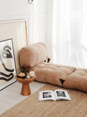 Fold Kadife Bettsofa - Kamel