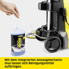 Kärcher Hochdruckreiniger K 4 Power Control Flex Home, Druck: max. 130 bar, Fördermenge: 420 l/h, Fläche: 30 m²/h, Wasserfilter, Gewicht: 11,5 kg, Hochdruckpistole, Dreckfräser, Strahlrohr, Home Kit