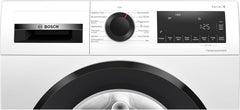 BOSCH WAN28127 Waschmaschine Serie 4, Frontlader mit 8kg Fassungsvermögen, 1400 UpM, Iron Assist, Active Water Plus, EcoSilence Drive, Speed Perfect, Weiß, 60cm