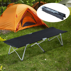 Outsunny Feldbett Campingliege klappbar mit Tragetasche Outdoor