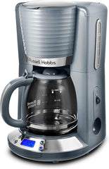 Russell Hobbs Inspire Grey Frühstückset Toaster, Wasserkocher und Kaffeemaschine
