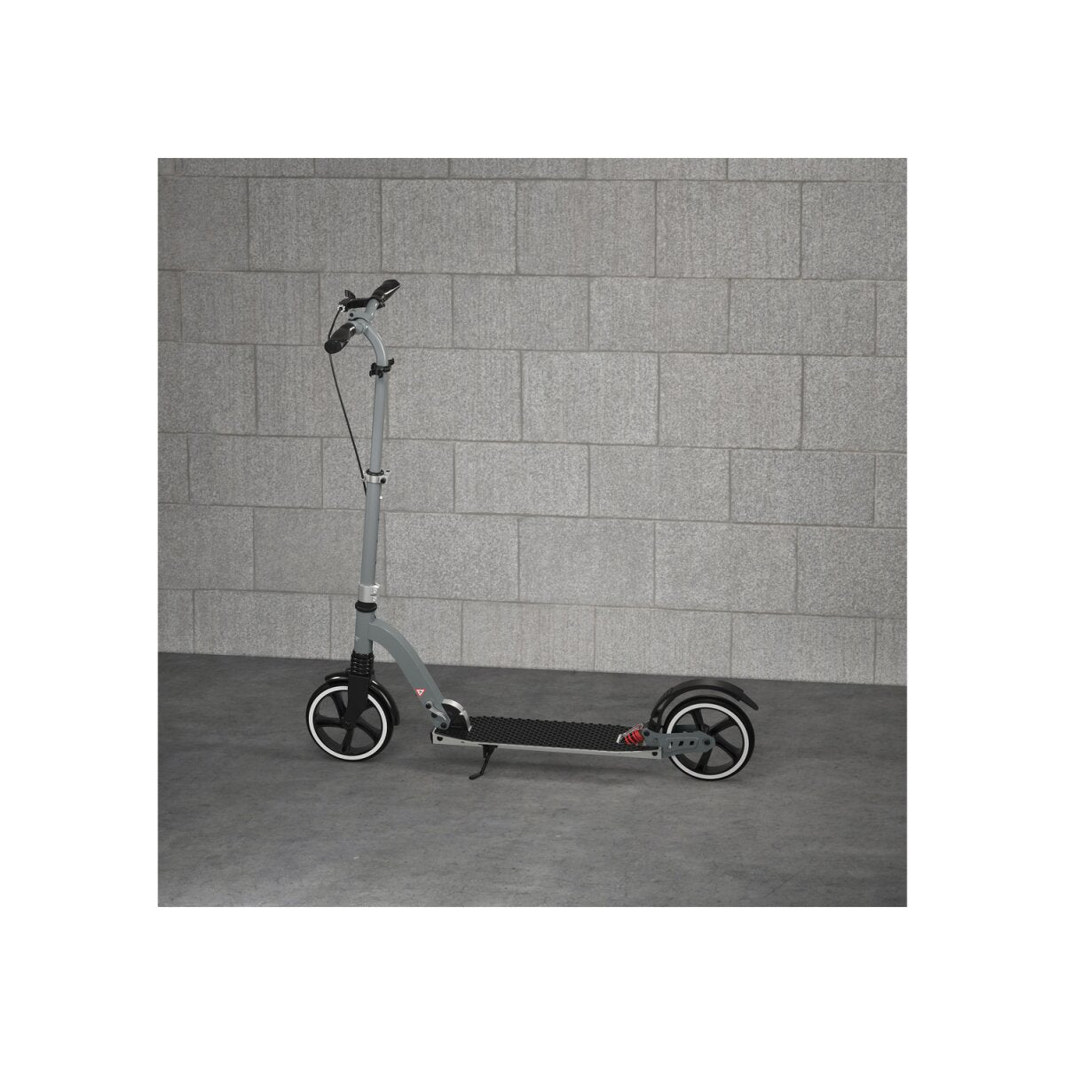 CRIVIT Big-Wheel-Scooter, mit Schnellklappmechanismus (Schwarz) - B-Ware sehr gut