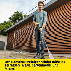 Krcher Hochdruckreiniger K 5 Compact, Druck: max. 145 bar, Durchfluss: max. 500 l/h, Flchenleistung: 40 m/h, Wasserfilter, Gewicht: 12 kg, Hochdruckschlauch und -pistole, Dreckfrser, Strahlrohr