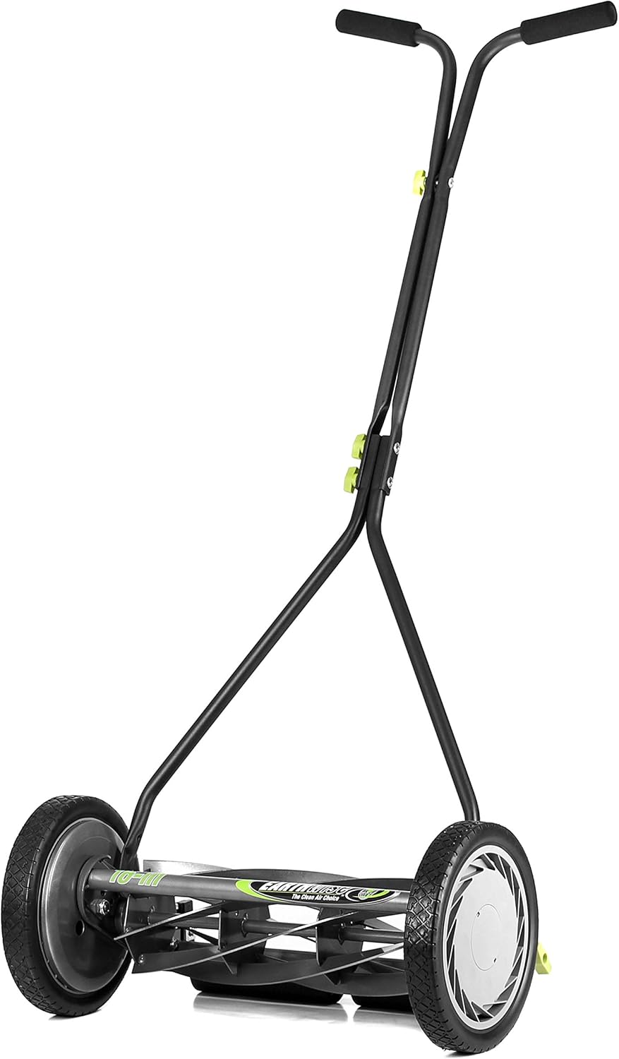 Earthwise Spindelmher 1715-16EWG, 7 Klingen, 16 mit Fangkorb