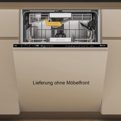Bauknecht BCIO 3T341 PLET Vollintegrierbarer Geschirrspüler 60 cm /Edelstahl/14 Maßgedecke/10 Standardprogramme und 1 Sensorprogramm/PowerClean/ActiveDry/Besteckschublade/Vollwasserschutz