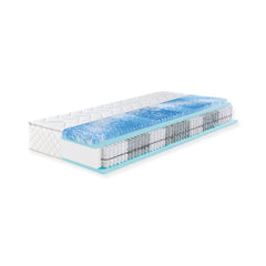 f.a.n. 7-Zonen-Taschenfederkern-Matratze »Sweet Dream XXL«, mit Gelschaum-Topper (H3, 90 X 200 CM) - B-Ware Transportschaden Kosmetisch