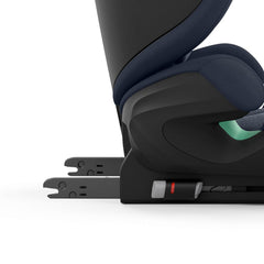 CYBEX Gold Kinder-Autositz Solution G i-Fix, Für Autos mit und ohne ISOFIX, Ab ca. 3 bis 12 Jahre (100 - 150 cm), Ab ca. 15 bis 50 kg, Lava Grey