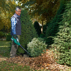 Bosch Akku-Laubbläser AdvancedLeafBlower 36V-750 (1x 2.0 Ah Akku, 36 Volt System, zum Entfernen hartnäckiger Blätter auf großen Flächen, geringes Gewicht: 2,8 kg, im Karton)