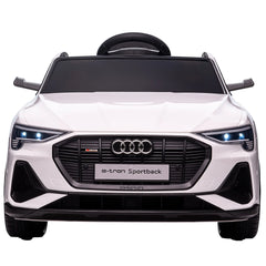 HOMCOM Audi E-tron Kinderauto 12V mit Fernbedienung