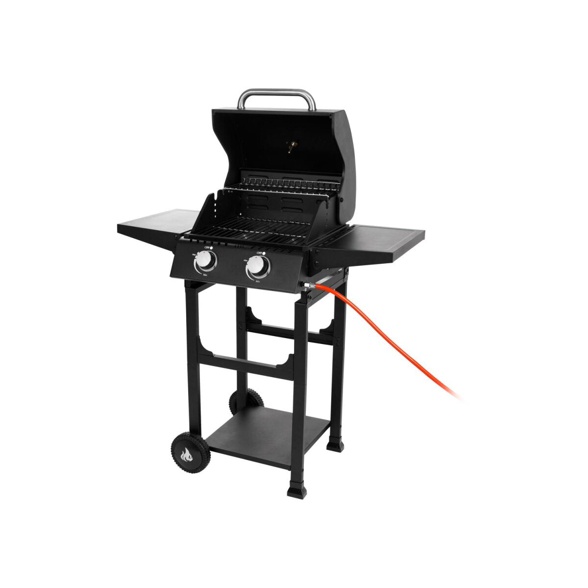 GRILLMEISTER Gasgrill 2-Brenner »Memphis«, mit Warmhalterost - B-Ware neuwertig