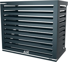 Box Air Klima Abdeckung - Schallschutzhaube Wärmepumpe Schutzgitter - Verkleidung Klimaanlage Außengerät - Für Klimaanlagen und Wärmepumpen - Robuste Schutzabdeckung