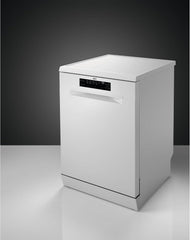 AEG Vollintegrierter Geschirrspüler 60cm, Spülmaschine Serie 7000: mit Glasschutz, Energieklasse A, Besteckschublade, personalisierte Zeit-Steuerung, leise 41dB, ComfortRails, Wasserstopp, FSE7676AP