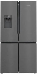 SIEMENS KF96NVPEA iQ300 Multi-Door-Kühlschrank, 183 x 91 cm, 405 L Kühlen & 200 L Gefrieren, hyperFresh längere Frische, noFrost nie wieder abtauen, superCooling schnellere Kühlung