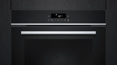 Siemens HB572ABS3, iQ300, Einbau-Backofen 60 x 60 cm, Air Fry, activeClean Pyrolyse Selbstreinung, LED-Touchbedienung, 3D Heißluft, Schnellaufheizung, cookControl10 Automatikprogramme, Edelstahl