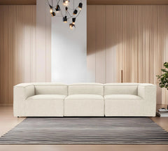 Fora 3 3er Sofa - Ecru
