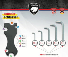 Chillaxx Bike Falcon Premium Mountainbike in 24,26,27.5 und 29 Zoll - Fahrrad für Jungen, Mädchen, Damen und Herren - Scheibenbremse- 21 Gang-Schaltung - Vollfederung