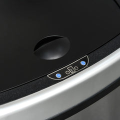 HOMCOM Automatik Mülleimer mit Sensor hygienisch Edelstahl