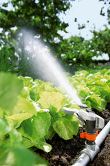 Gardena Comfort Vielflchenregner AquaContour Automatic: Flchenbewsserung für die individuelle Bewsserung nahezu jeder Gartenkontur, einfache Programmierung, Reichweite 2,5-10,5 m (8133-20)