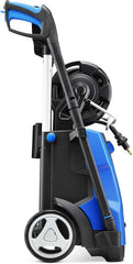 Nilfisk bar Hochdruckreiniger mit Induktionsmotor (inkl. Patio Cleaner Flächenreiniger und rotierende Bürste) E145.4-9 blau
