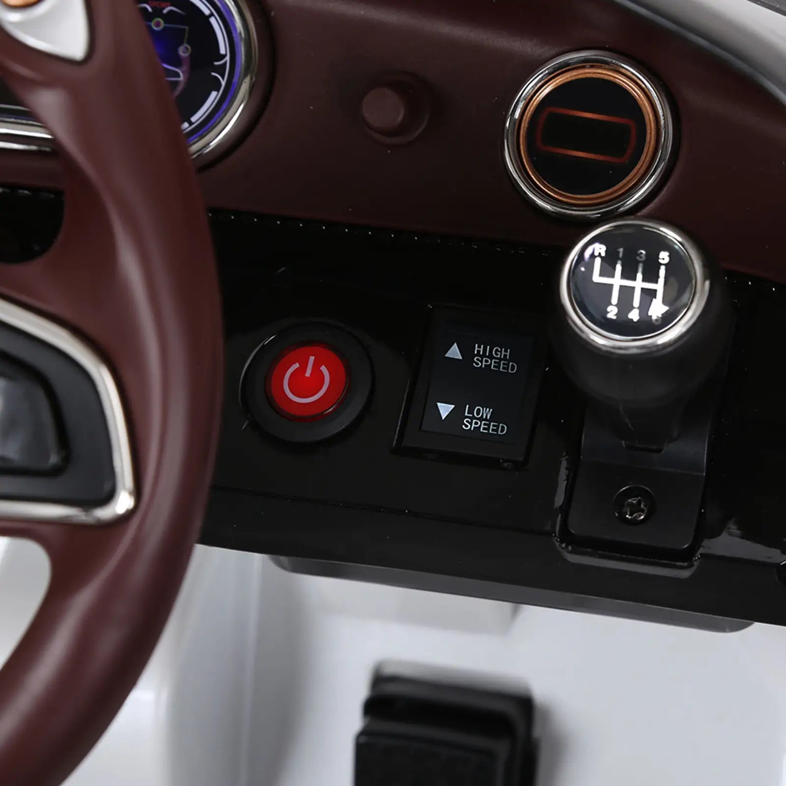 HOMCOM Kinder-Elektroauto Bentley GT lizenziert mit Fernbedienung Weiß