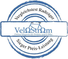 Fischer Kupplungs-Fahrradträger ProlineEvo 2, für 2 Fahrräder bis 60kg Nutzlast, E-Bike geeignet, vormontiert, abschließbar, faltbar