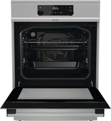 Gorenje GEIT5C61SPG Standherd mit Induktionskochfeld, 50 cm, 70 Liter,Silber, PerfectGrill, AirFry, FrozenBake, Pizza Mode 300°C, AquaClean, Made in Europe, inox