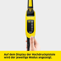 Krcher Hochdruckreiniger K 5 Compact, Druck: max. 145 bar, Durchfluss: max. 500 l/h, Flchenleistung: 40 m/h, Wasserfilter, Gewicht: 12 kg, Hochdruckschlauch und -pistole, Dreckfrser, Strahlrohr