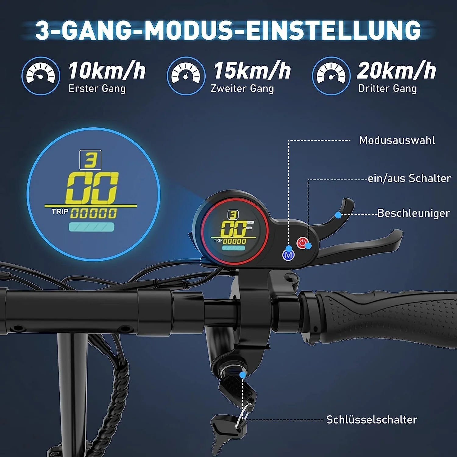 HITWAY H5-HB24ABE E-Scooter ohne Sitz – ABE zertifiziert