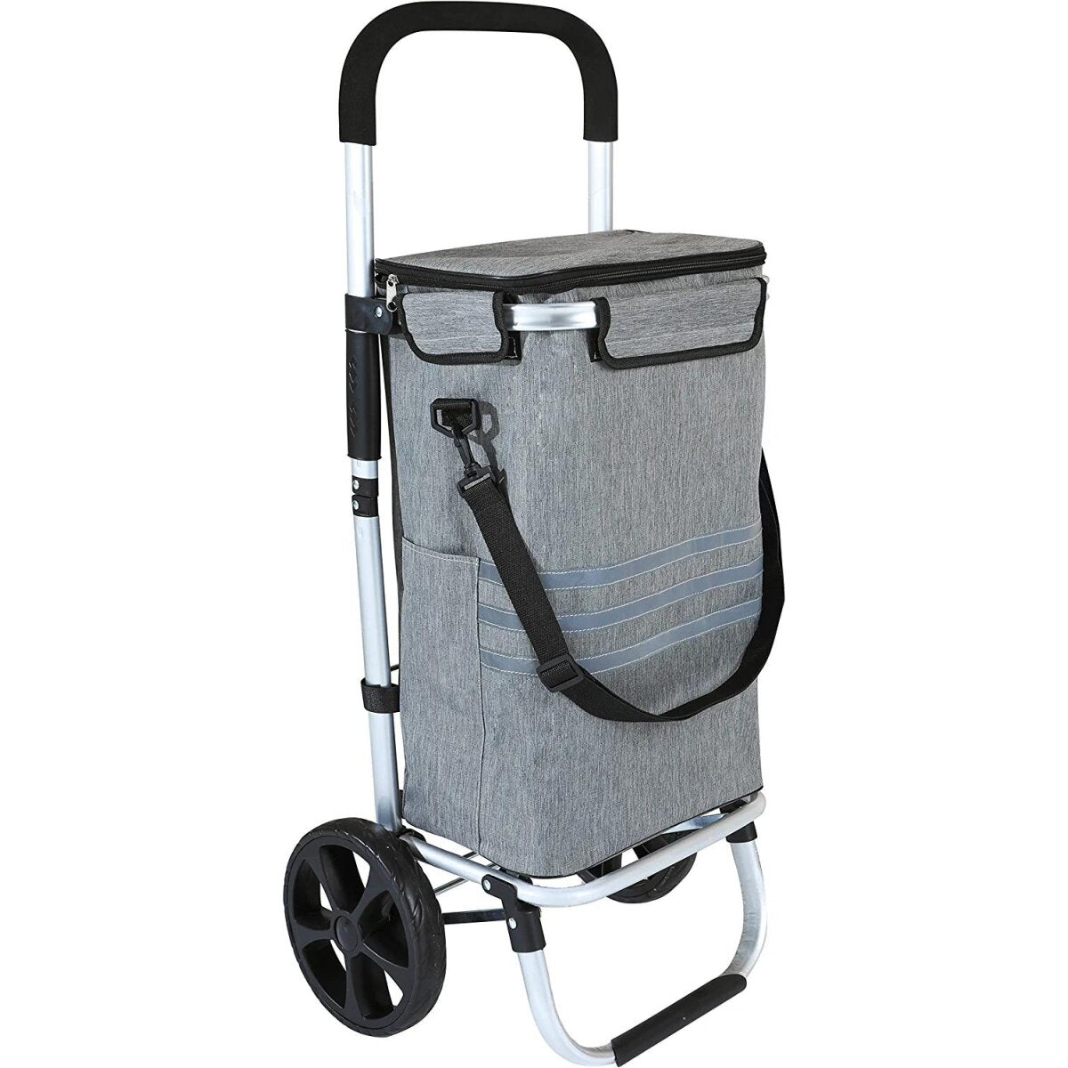 Ribelli Einkaufstrolley, 2 Räder, klappbar, mit Kühlfach - B-Ware neuwertig