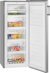 Bomann großer Gefrierschrank freistehend | 165 Liter Nutzinhalt für Lebensmittel | 5 Schubladen | Freezer Eisschrank Froster | wechselbarer Türanschlag inkl. Eiswürfelschale | GS 7317.1 weiß