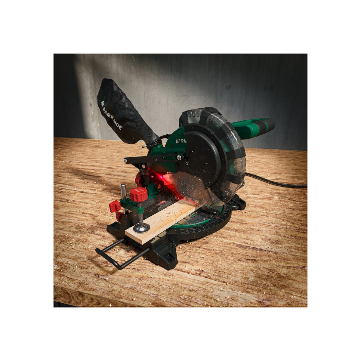 PARKSIDE® Kapp- und Gehrungssäge »PKS 1500 C4«, 1500 W, mit Laser - B-Ware neuwertig