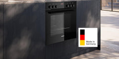 Siemens EQ522IA01, Einbauherd-Set, Bestehend aus HE517GBS4 Herd, 60 x 60 cm, 3D Heißluft, Selbstreinigung, Clip Auszug & EI645CFB6E Induktionskochfeld, Bräterzone, powerBoost, Edelstahl Rahmen