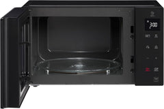 LG MH6535GIS Mikrowelle mit Inverter Technologie & Quarz Grill, 25 Liter Kapazitt, 1000 W, Automatikprogramme, einstellbare Leistungsstufen für optimales Garen und EasyClean-Funktion, Schwarz
